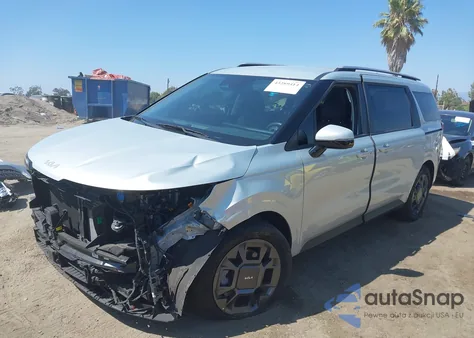 2025 Kia Carnival Mpv Hybrid Ex from USA, damaged, VIN KNDNC5KA2S6037941